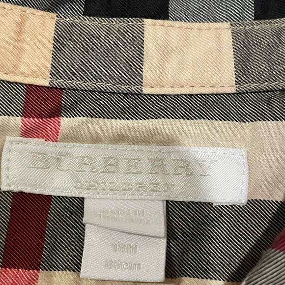 Burberry button down 18 month - Picture 5 of 6